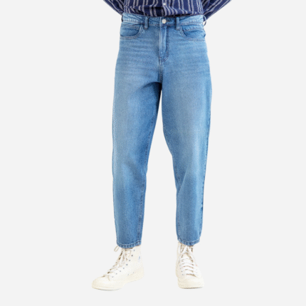 Men’s Loose Cropped Fit Denim Jeans